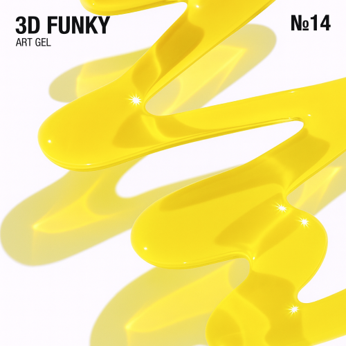 3D Funky Volume Gel for Hair Designs - Image 2