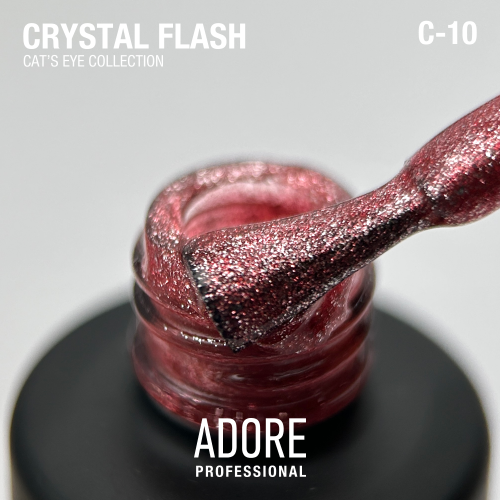 Crystal Flash Cat Eye Gel Polish - Image 2