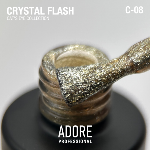 Crystal Flash Cat Eye Gel Polish - Image 2