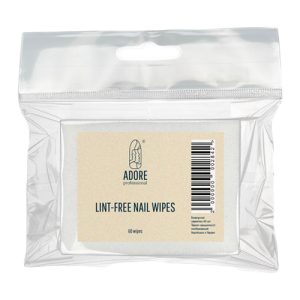 ADORE PROFESSIONAL Lint-Free Wipes, 60 Pieces