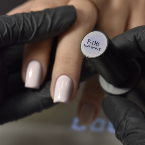 ADORE PROFESSIONAL Gel Polish 8ml P-06 - Soft White - Image 3