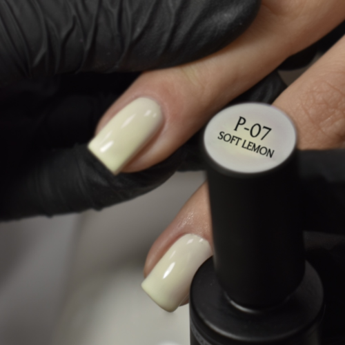 ADORE PROFESSIONAL Gel Polish 8ml P-07 - Soft Lemon - Image 3