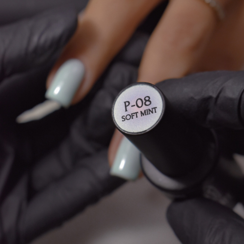 ADORE PROFESSIONAL Gel Polish 8ml P-08 - Soft Mint - Image 3