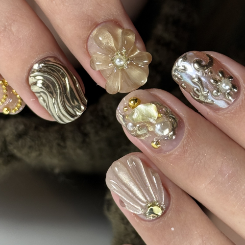 Cat Eye Gel Nail Polish - Metal Glass - Image 6