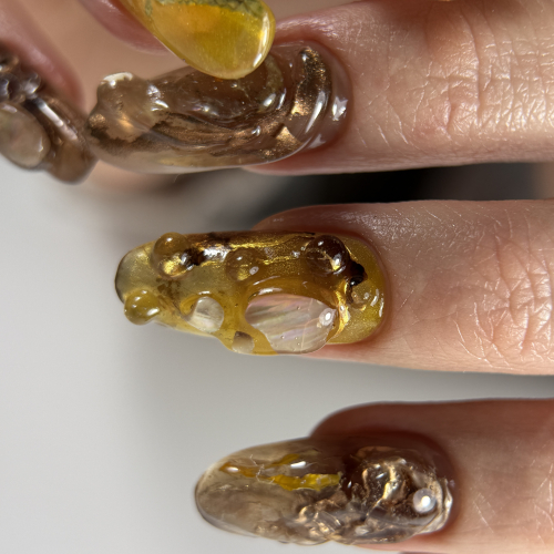 Metal Glass Cat Eye Gel Polish - Image 5