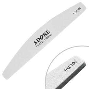 Adore Professional Nail File 100/100 Half-Moon