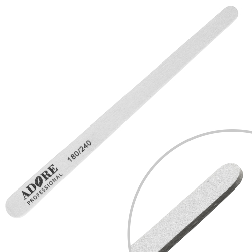 ADORE PROFESSIONAL 180/240 Disposable Nail File - Drop Shape