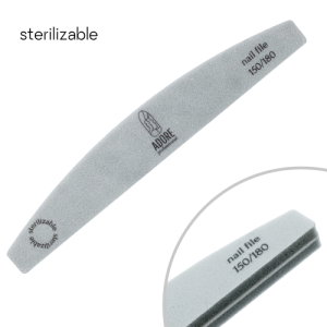 ADORE PROFESSIONAL Nail File 150/180 Half-Moon Shape