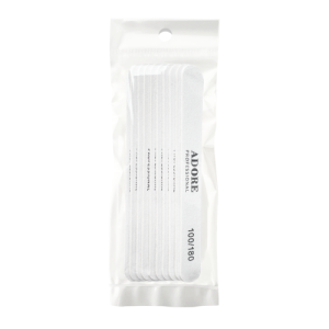 ADORE PROFESSIONAL Disposable Nail Files Set 100/180 - 10 Pieces