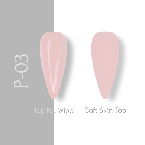 ADORE PROFESSIONAL Gel Polish 8ml P-03 - Soft Peach - Image 2