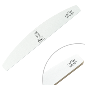 ADORE PROFESSIONAL Nail File 100/180 Half-Moon